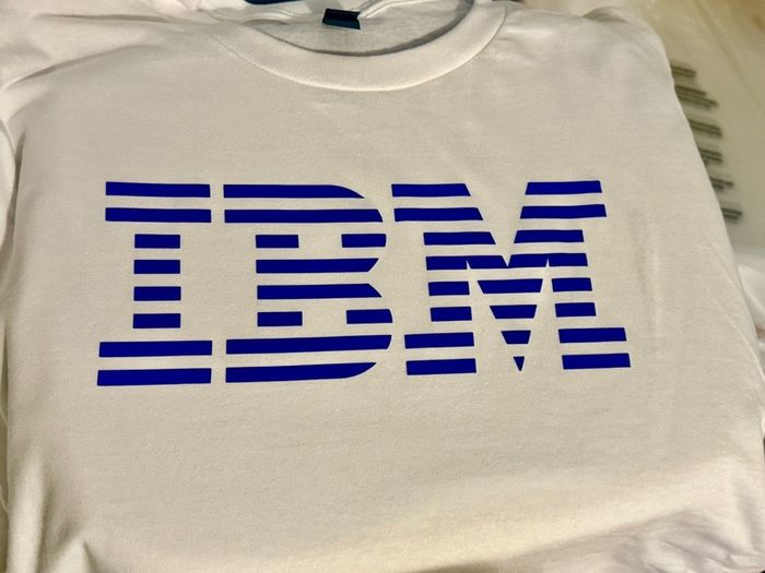 IBM T-Shirt in Black, White, or Royal Blue