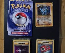 Pokemon 1999 Wizards of the Coast Base Set Unlimited Trainer Decks