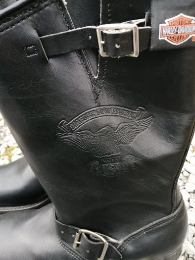 harley Davidson leather boots