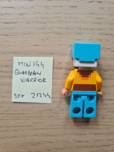 lego min144 guardian warrior, set minecraft 21244