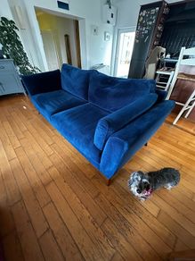 3 Seater Velvet Sofa