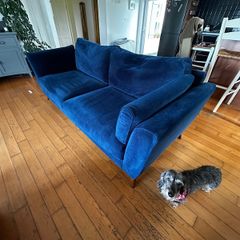 3 Seater Velvet Sofa