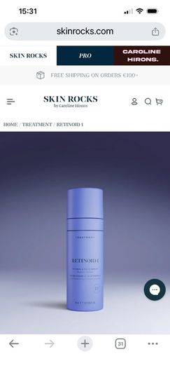 Skin Rocks Retinod by Caroline Hirons