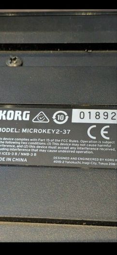 korg micro key midi keyboard