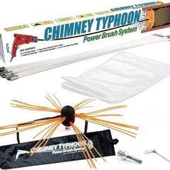 Chimney Typhoon Power Sweeping Set.