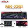 New IMICE MK-X80 USB Wired Luminous Lit Mechanical Gaming Keyboard Black Image 4