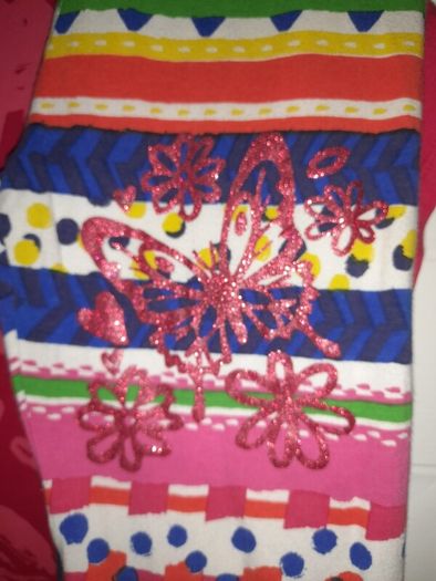 girls desigual top and leggings