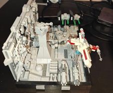 Lego Star Wars Death Star Trench Run Diorama 75329
