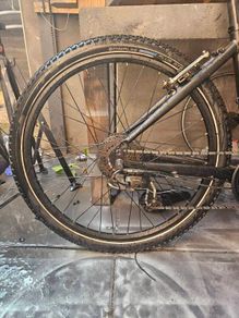 e bike rear wheel.