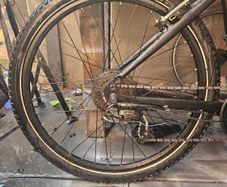 e bike rear wheel.