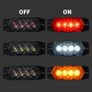 12pcs New Upgraded 12V-24V Universal LED Light Image 2