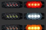 12pcs New Upgraded 12V-24V Universal LED Light
