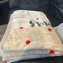 Faux Fur Mink Throw / Blanket. PUG Dog. NEW. 1.6x2m Image 2