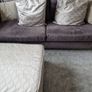 Dark grey sofa Image 3