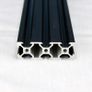 V slot 2060 Linear Rail Black Aluminium Extrusion Image 2
