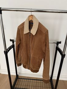 Jack & Jones - Suede Bomber Jacket