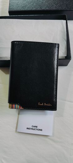 Paul Smith New In Box Mens Wallet Cc Multi Detail
