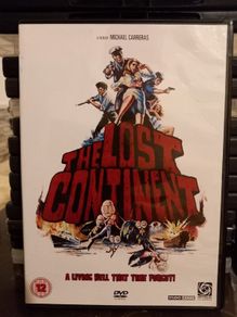 The Lost Continent DVD Hammer Studios fantasy horror