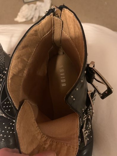 Studded ankle boots