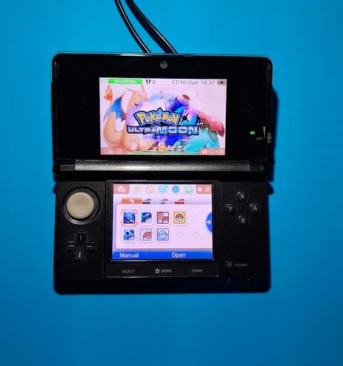 3DS Cosmic Black (Modded)