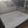 ikea iron bed and mattresse Image 7