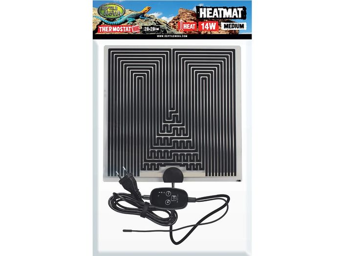 Reptile Nova Heating Mat With Controller and Thermostat 14W MEDIUM