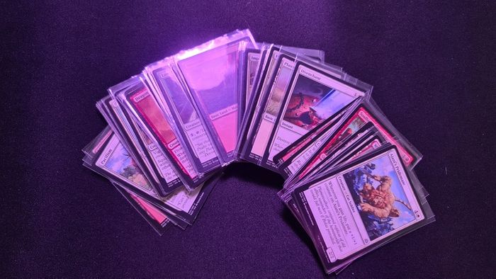 MTG Magic the Gathering Red and White Deck