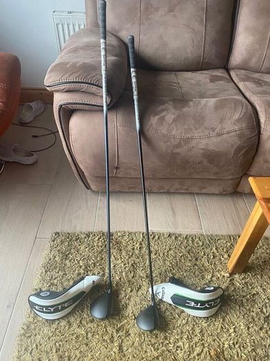 Callaway Elyte Triple Diamond Driver and Woods