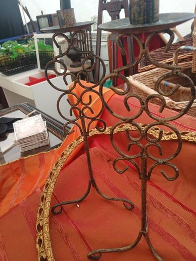 Gothic Design, Cozy Nights In/Candle Lit Supper, . Metal Wine Rack & Candle Holders,Complete Bundle