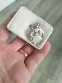 4 sterling silver hallmark fobs