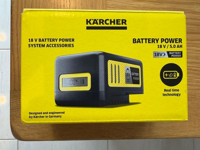 Karcher cordless strimmer
