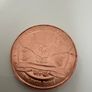 1 oz Copper .999 Round bullion coin  - U.S. Quarter Image 2
