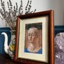 Vintage Madonna del Parto Renaissance Print Framed Image 5