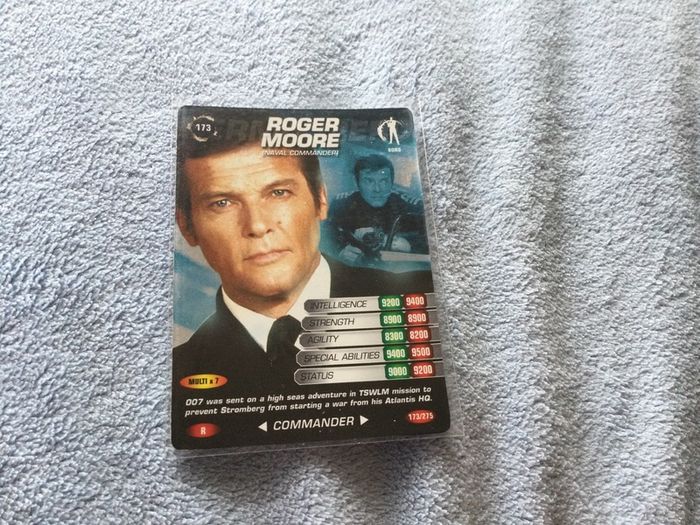 james Bond cards