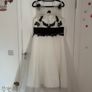 Black and white evening dress Image 2