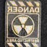 Restricted area., cloth patch. Image 2
