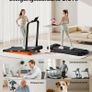 Foldable Treadmill for Home Use with 15% Incline 3.0HP Electric Treadmill, Foldable up to 10km/h Image 3