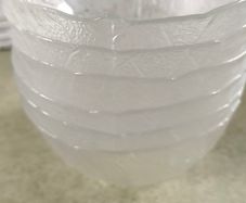 Set of 6 Luminarc Arcoroc bowls