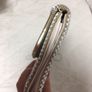 White and Gold Vintage Chainmail Clutch Bag Circa 1980? Image 3