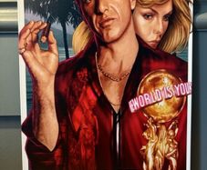 Scarface movie Tin Metal Sign