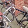 Classic vintage old peugeot road racing bike Image 8