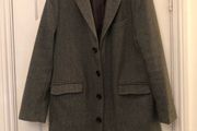 Men's Herringbone Overcoat