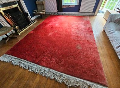 Very large vintage rug