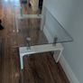 glass coffee table Image 2