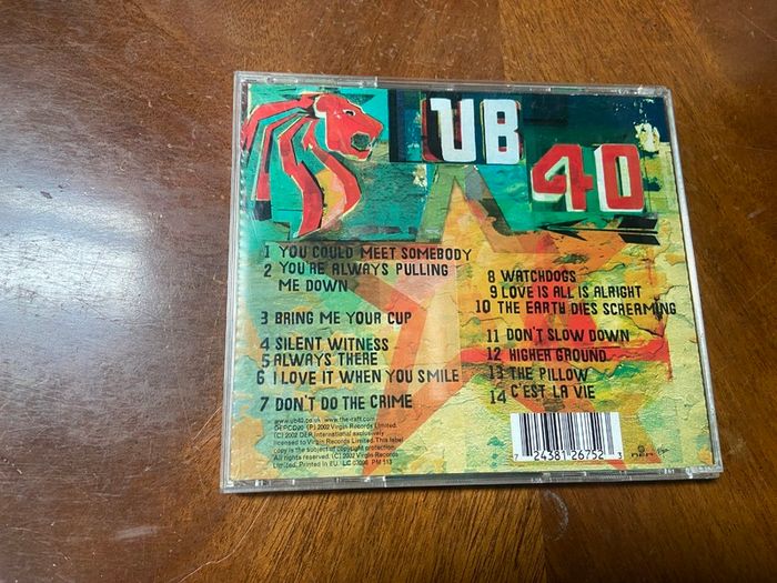 UB40 Presents The Fathers of Reggae CD