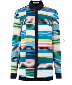 L.K.Bennett silk shirt UK14