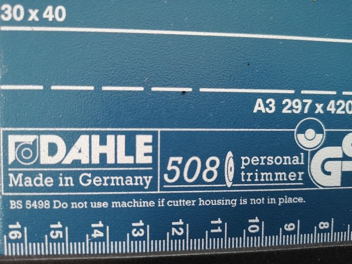 A3 DAHLE Rotary Trimmer