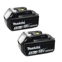 Makita BL1850B Twin Pack 18V 5Ah LXT Li-ion Genuine Makstar Battery