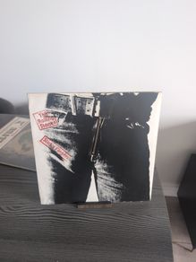 The Rolling Stones - Sticky Fingers (LP, Album, zipper cover) Original UK Pressing