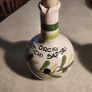 2 AT  15.00  Euro EACH Vintage Benegiamo Handmade Italian Ceramic Olive Oil Terracotta Bottle With Cork Image 2